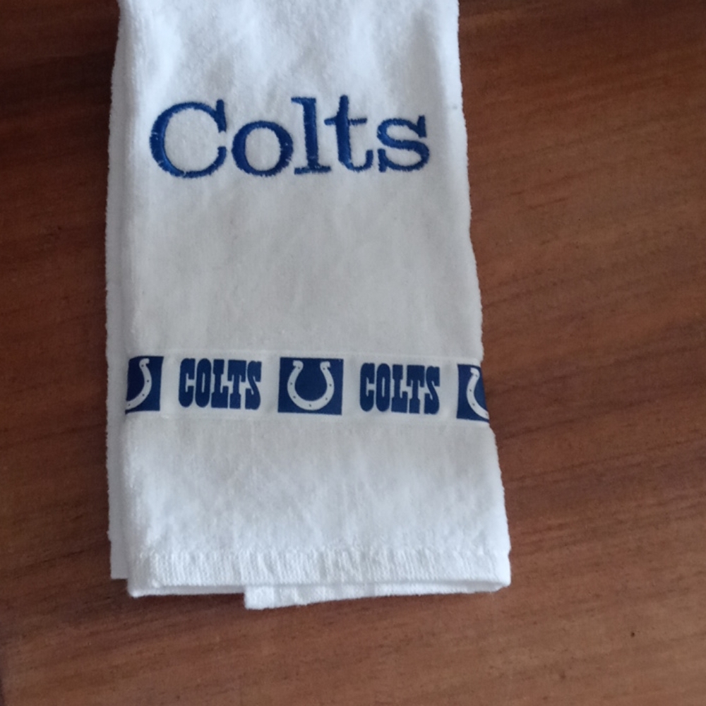 Indianapolis colts finger tip towel